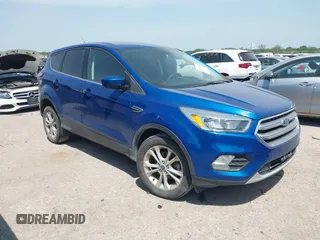 2017 Ford Escape SE with VIN 1FMCU0GD0HUE76422, listed as a IAAI auction lot 42023082 with 216,050 mi miles. Bid and sale history available at carsss.com. Image 1.