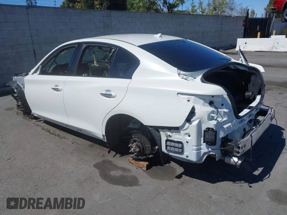 2024 Infiniti Q50 Red Sport 400 с VIN JN1FV7DP5RM660538, выставлен на аукционе IAAI как лот 41823631 с пробегом 3 982 миль миль и . История ставок и продаж доступна на DreamBid. Изображение 3.