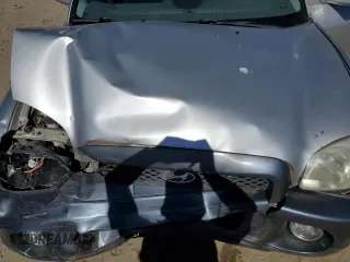 2003 Hyundai Santa Fe GLS with VIN KM8SC13D43U517220, listed as a Copart auction lot 76797714 with 126,733 mi miles and Salvage Title. Bid and sale history available at carsss.com. Image 13.