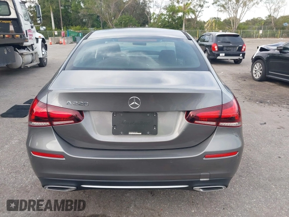 2020 Mercedes-Benz A 220 with VIN WDD3G4EB0LW041889, listed as a IAAI auction lot 41234703 with 20,493 mi miles and . Bid and sale history available at DreamBid. Image 16.