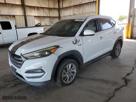 2016 Hyundai Tucson SE with VIN KM8J33A43GU140220, listed as a Copart auction lot 52445205 with 120,297 mi miles and Clean Title. Bid and sale history available at carsss.com. Image 1.