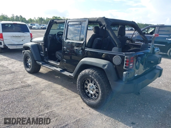 2016 Jeep Wrangler Unlimited Sport with VIN 1C4BJWDG6GL328550, listed as a IAAI auction lot 42741356 with 32,120 mi miles and . Bid and sale history available at DreamBid. Image 3.
