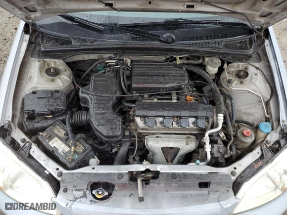 2003 Honda Civic DX with VIN 2HGES16173H561576, listed as a Copart auction lot 48469525 with 203,903 mi miles and Salvage Title. Bid and sale history available at carsss.com. Image 11.