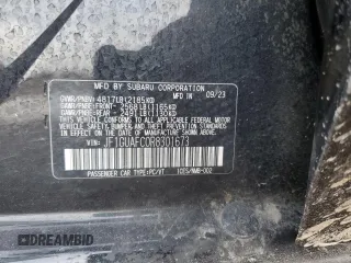 2024 Subaru Impreza Sport with VIN JF1GUAFC0R8301673, listed as a Copart auction lot 46281055 with 0 mi miles and Salvage Title. Bid and sale history available at carsss.com. Image 14.
