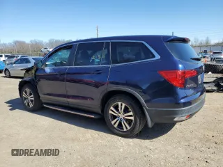 2018 Honda Pilot EX-L with VIN 5FNYF6H69JB044322, listed as a Copart auction lot 48287155 with 61,096 mi miles and Salvage title. Bid and sale history available at DreamBid. Image 2.