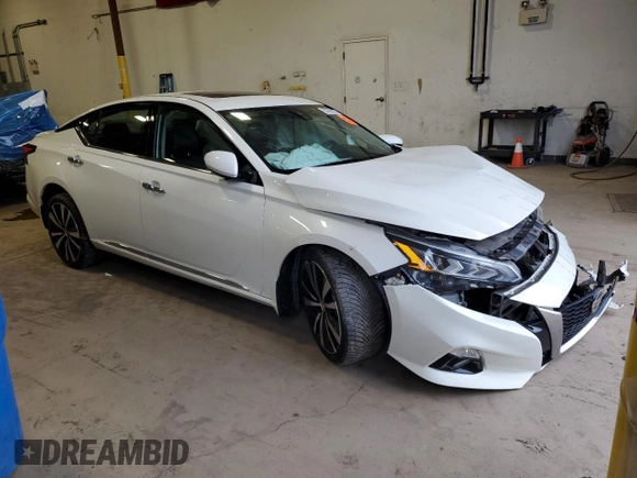 2019 Nissan Altima 2.5 Platinum with VIN 1N4BL4FW8KC135530, listed as a Copart auction lot 52763275 with 0 mi miles and Salvage Title. Bid and sale history available at carsss.com. Image 4.