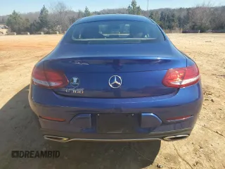 2017 Mercedes-Benz C 300 with VIN WDDWJ4JB4HF337414, listed as a Copart auction lot 45985695 with 114,082 mi miles and Salvage Title. Bid and sale history available at carsss.com. Image 6.