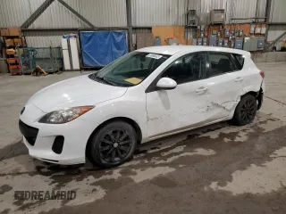 2013 Mazda 3 GX with VIN JM1BL1KF5D1727545, listed as a Copart auction lot 81896933 with 171,426 mi miles and Salvage Title. Bid and sale history available at carsss.com. Image 1.