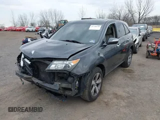2013 Acura MDX with VIN 2HNYD2H25DH517086, listed as a IAAI auction lot 41748238 with 109,219 mi miles. Bid and sale history available at carsss.com. Image 2.