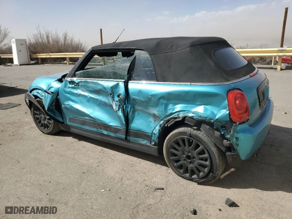2018 MINI Convertible Cooper with VIN WMWWG5C5XJ3D00672, listed as a Copart auction lot 45905045 with 73,554 mi miles and Salvage Title. Bid and sale history available at carsss.com. Image 2.