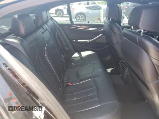 2019 BMW 5 Series M550i xDrive with VIN WBAJB9C53KB289356, listed as a Copart auction lot 57814535 with 60,454 mi miles and Clean title. Bid and sale history available at DreamBid. Image 10.