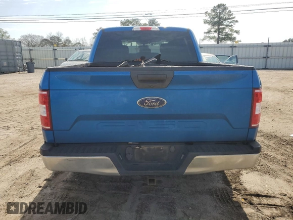 2020 Ford F-150 XL with VIN 1FTEW1CB4LFA55236, listed as a Copart auction lot 45513985 with 129,776 mi miles and Non Repairable. Bid and sale history available at carsss.com. Image 6.