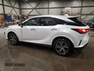 2024 Lexus RX 350h z VIN 2T2BBMCA8RC039156, wystawiony jako Copart lot #59473565 z przebiegiem 10 788 mil mil oraz Czysty tytuł • Clean title. Historia ofert i sprzedaży dostępna na DreamBid. Obrazek 2.