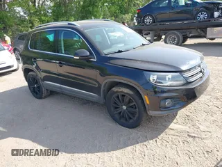 2012 Volkswagen Tiguan SEL with VIN WVGAV7AX5CW544968, listed as a IAAI auction lot 42212952 with 172,758 mi miles and . Bid and sale history available at DreamBid. Image 1.