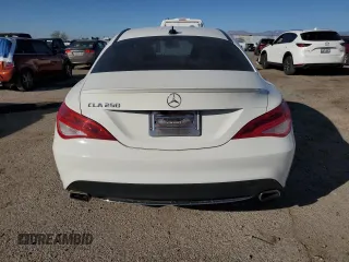 2015 Mercedes-Benz CLA 250 with VIN WDDSJ4EB1FN236200, listed as a Copart auction lot 43559595 with Not Provided miles and Salvage Title. Bid and sale history available at DreamBid. Image 6.