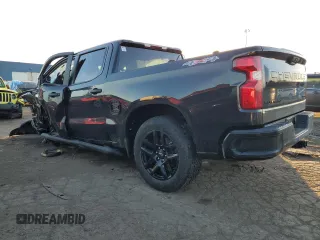 2024 Chevrolet Silverado 1500 Custom with VIN 1GCPDBEK0RZ131799, listed as a Copart auction lot 43352805 with Not Provided miles and Salvage Title. Bid and sale history available at DreamBid. Image 2.
