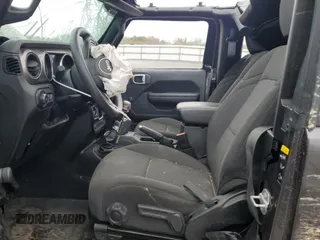 2020 Jeep Wrangler Sport S with VIN 1C4GJXAG4LW247149, listed as a Copart auction lot 51600935 with 49,648 mi miles and Salvage title. Bid and sale history available at DreamBid. Image 7.