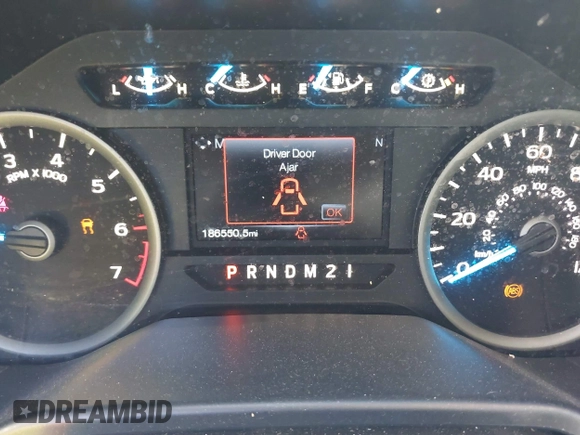 2016 Ford F-150 XL with VIN 1FTEW1CF4GKD73499, listed as a IAAI auction lot 42072755 with 186,550 mi miles and . Bid and sale history available at DreamBid. Image 7.