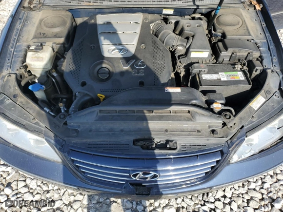2007 Hyundai Azera SE with VIN KMHFC46F17A222969, listed as a Copart auction lot 73782924 with 88,522 mi miles and Salvage Title. Bid and sale history available at carsss.com. Image 11.