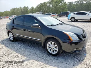 2012 Nissan Sentra S with VIN 3N1AB6AP5CL661675, listed as a Copart auction lot 58003275 with 132,980 mi miles and Salvage title. Bid and sale history available at DreamBid. Image 4.