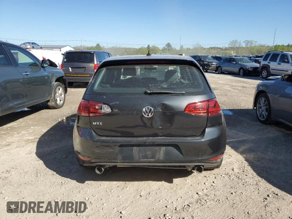 2016 Volkswagen Golf GTI SE with VIN 3VW5T7AU2GM069218, listed as a Copart auction lot 53682954 with 43,199 mi miles. Bid and sale history available at carsss.com. Image 6.