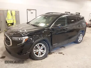 2018 GMC Terrain SLE with VIN 3GKALTEV9JL393426, listed as a IAAI auction lot 41510722 with 173,808 mi miles. Bid and sale history available at carsss.com. Image 2.