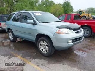 2002 Acura MDX with VIN 2HNYD18242H535635, listed as a IAAI auction lot 42123568 with 170,057 mi miles. Bid and sale history available at carsss.com. Image 1.
