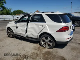 2018 Mercedes-Benz GLE 350 with VIN 4JGDA5HB3JB150235, listed as a Copart auction lot 57277985 with Not provided miles and Salvage title. Bid and sale history available at DreamBid. Image 2.