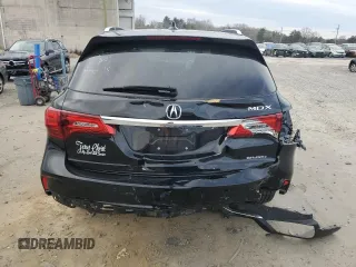 2019 Acura MDX Technology with VIN 5J8YD4H71KL032653, listed as a Copart auction lot 45511055 with Not provided miles and Salvage title. Bid and sale history available at DreamBid. Image 6.