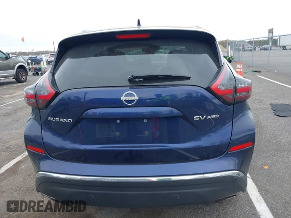 2023 Nissan Murano SV with VIN 5N1AZ2BS8PC112831, listed as a IAAI auction lot 42083553 with 48,834 mi miles and . Bid and sale history available at DreamBid. Image 16.