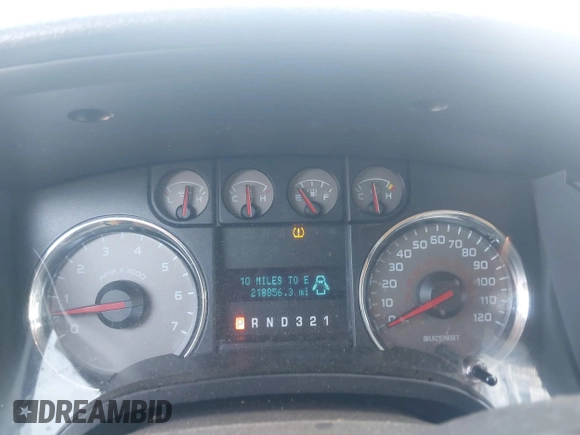 2009 Ford F-150 XL with VIN 1FTPW14V49FB30463, listed as a IAAI auction lot 42603992 with 218,856 mi miles and . Bid and sale history available at DreamBid. Image 7.