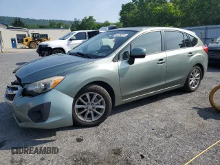2014 Subaru Impreza Premium z VIN JF1GPAC60E9274520, wystawiony jako Copart lot #60726375 z przebiegiem 133 605 mil mil oraz Szkoda całkowita • Salvage title. Historia ofert i sprzedaży dostępna na DreamBid. Obrazek 1.