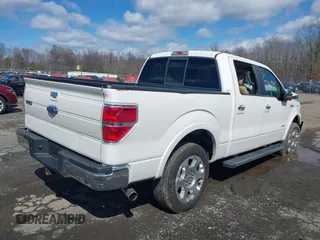 2012 Ford F-150 XL with VIN 1FTFW1ET3CFA64407, listed as a IAAI auction lot 41864557 with 75,633 mi miles. Bid and sale history available at carsss.com. Image 4.