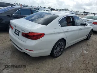 2018 BMW 5 Series 540i with VIN WBAJE5C56JG917718, listed as a Copart auction lot 79046204 with Not Provided miles and Non Repairable. Bid and sale history available at carsss.com. Image 3.