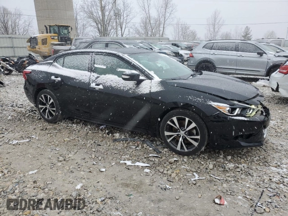 2017 Nissan Maxima SV with VIN 1N4AA6AP0HC383938, listed as a Copart auction lot 50135285 with 162,397 mi miles and Salvage Title. Bid and sale history available at DreamBid. Image 4.
