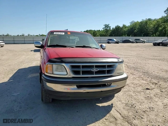 1998 Ford F-150 Standard with VIN 1FTZX17W5WNC13735, listed as a Copart auction lot 58397024 with 185,331 mi miles and Salvage Title. Bid and sale history available at carsss.com. Image 11.
