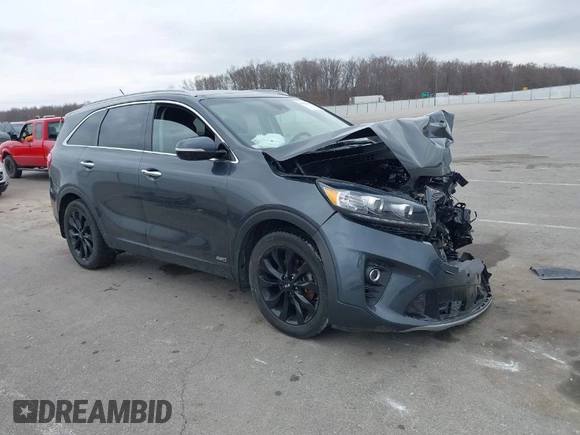 2020 Kia Sorento EX V6 with VIN 5XYPHDA58LG709928, listed as a IAAI auction lot 41826419 with 1 mi miles. Bid and sale history available at carsss.com. Image 1.