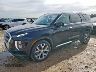 2020 Hyundai Palisade SEL with VIN KM8R34HE4LU145055, listed as a Copart auction lot 58087325 with 77,074 mi miles and Salvage title. Bid and sale history available at DreamBid. Image 1.