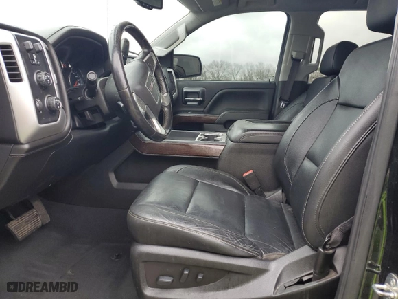 2018 GMC Sierra 1500 SLT with VIN 3GTU2NEC0JG630738, listed as a Copart auction lot 45961355 with 0 mi miles and Salvage Title. Bid and sale history available at carsss.com. Image 7.