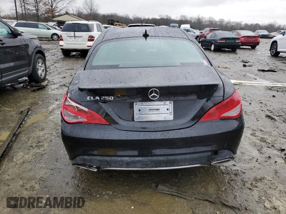2018 Mercedes-Benz CLA with VIN WDDSJ4EBXJN613762, listed as a Copart auction lot 37501673 with 59,646 mi miles. Bid and sale history available at carsss.com. Image 6.