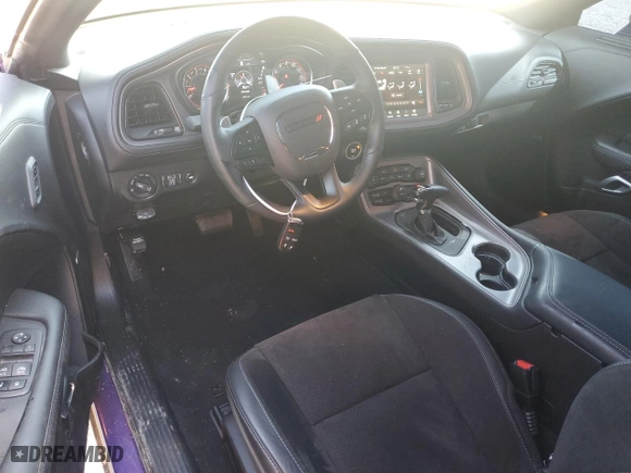 2023 Dodge Challenger R/T with VIN 2C3CDZBT4PH641496, listed as a Copart auction lot 45102185 with 10,751 mi miles and Salvage Title. Bid and sale history available at carsss.com. Image 8.