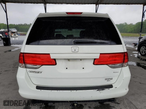 2010 Honda Odyssey EX with VIN 5FNRL3H45AB067462, listed as a Copart auction lot 53155085 with 252,973 mi miles and Clean Title. Bid and sale history available at carsss.com. Image 6.