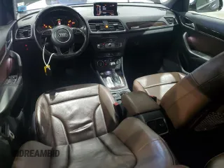 2016 Audi Q3 Premium Plus with VIN WA1EFCFS4GR024719, listed as a Copart auction lot 62001785 with 63,837 mi miles and Salvage title. Bid and sale history available at DreamBid. Image 8.