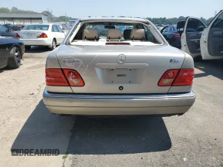 1999 Mercedes-Benz E-Class with VIN WDBJF65H2XA796208, listed as a Copart auction lot 62738904 with 156,283 mi miles and Salvage Title. Bid and sale history available at carsss.com. Image 6.