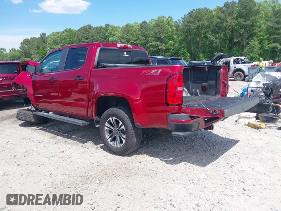2021 Chevrolet Colorado 4WD Z71 с VIN 1GCGTDEN4M1197644, выставлен на аукционе IAAI как лот 42206486 с пробегом 38 107 миль миль и . История ставок и продаж доступна на DreamBid. Изображение 3.