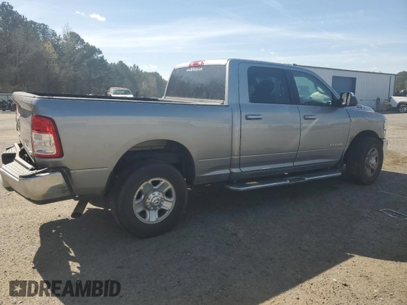 2020 Ram 2500 Big Horn with VIN 3C6UR5DJ2LG297531, listed as a Copart auction lot 48946995 with 74,197 mi miles and Salvage title. Bid and sale history available at DreamBid. Image 3.