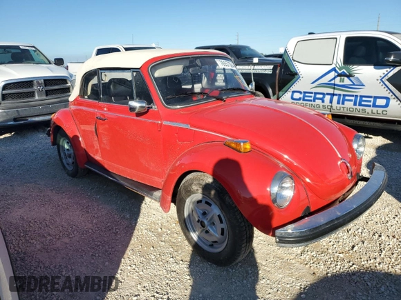 1979 Volkswagen Beetle with VIN 1592040787, listed as a Copart auction lot 76557394 with 59,607 mi miles and Non Repairable. Bid and sale history available at DreamBid. Image 4.