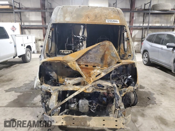 2024 Ram ProMaster Cargo Tradesman with VIN 3C6LRVDGXRE153360, listed as a Copart auction lot 87053644 with Not Provided miles and Salvage Title. Bid and sale history available at DreamBid. Image 5.