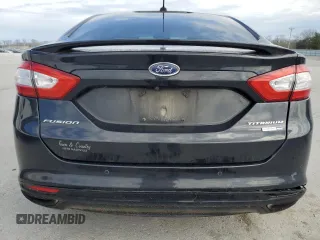 2015 Ford Fusion Titanium with VIN 3FA6P0D94FR308849, listed as a Copart auction lot 50436205 with 214,565 mi miles and Clean Title. Bid and sale history available at carsss.com. Image 6.
