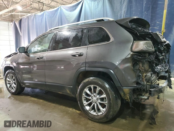 2021 Jeep Cherokee Latitude Lux z VIN 1C4PJMMX2MD102019, wystawiony jako Copart lot #49060065 z przebiegiem Nie podano mil oraz Czysty tytuł • Clean title. Historia ofert i sprzedaży dostępna na DreamBid. Obrazek 2.